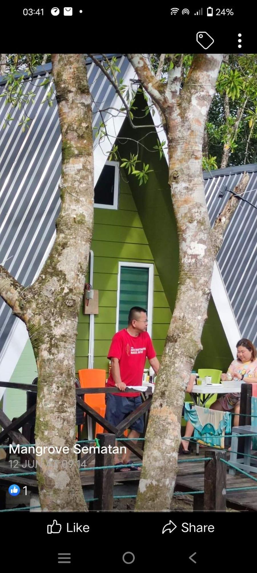 The Mangrove Villa Sematan Kültér fotó